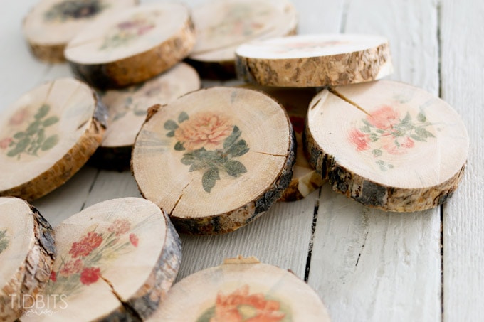 Tree hot sale slices michaels