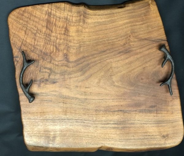 Mesquite Live Edge Cutting Board/Serving Tray