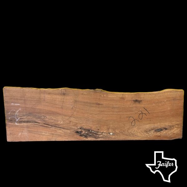 221 Mesquite Live Edge Slab