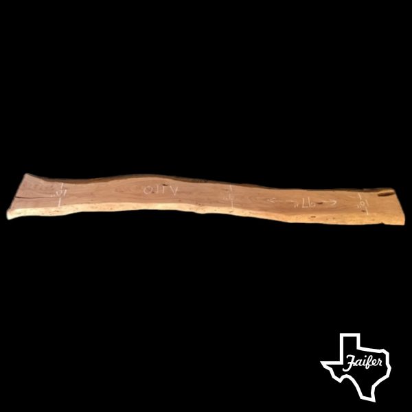 A110 Mesquite Live Edge Slab