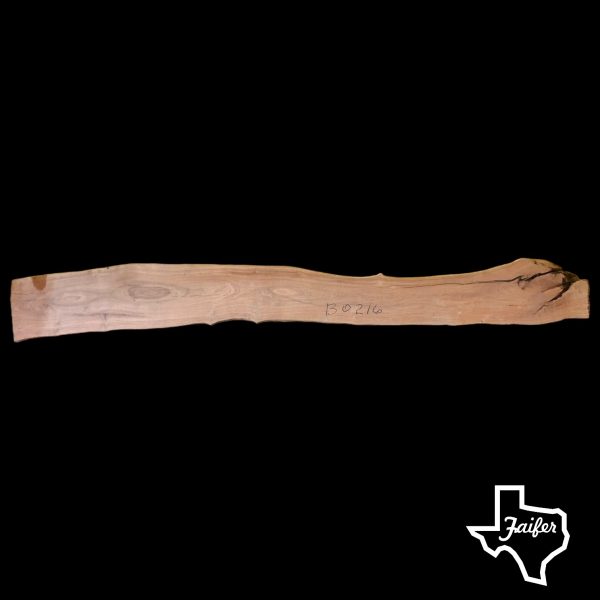 B0216 Mesquite Live Edge Slab