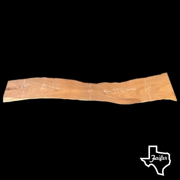 B122 Mesquite Live Edge Slab