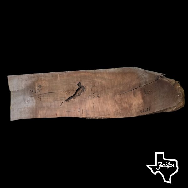 B6214 Mesquite Live Edge Slab