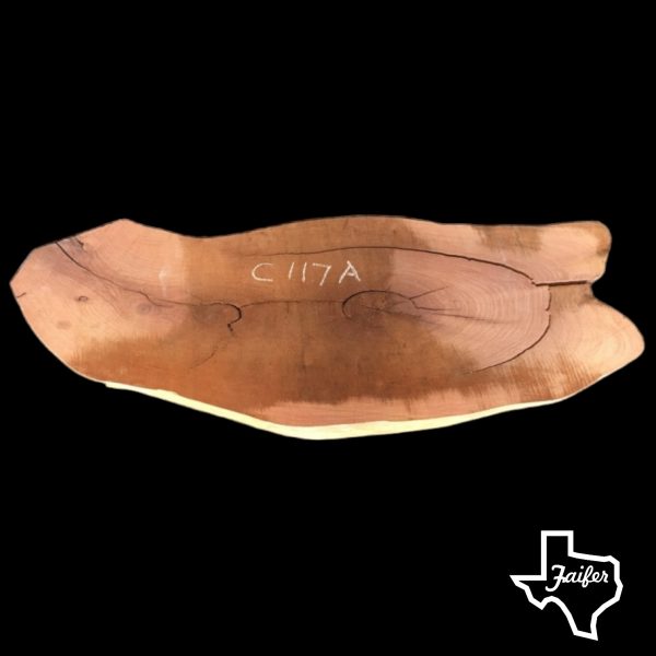 C117A Mesquite Live Edge Slab
