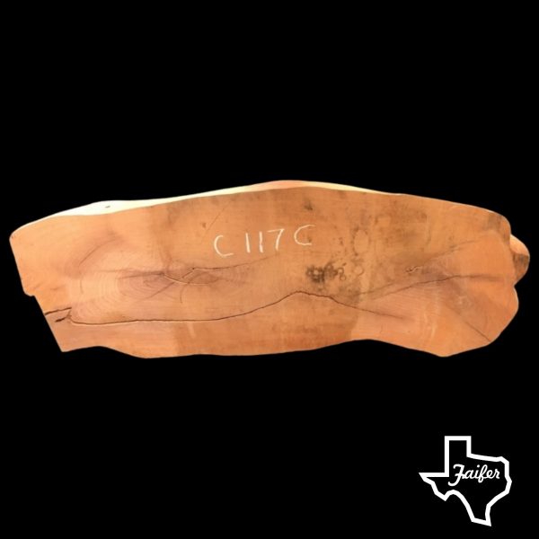 C117C Mesquite Live Edge Slab