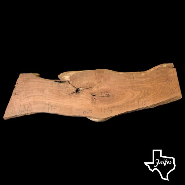 C1203 Mesquite Live Edge Slab