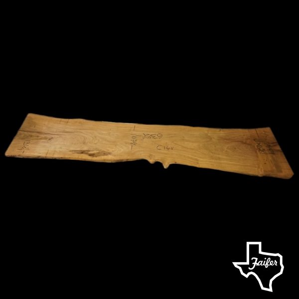 C165 Mesquite Live Edge Slab