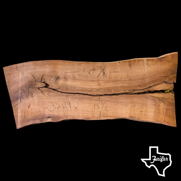 C32114 Mesquite Live Edge Slab