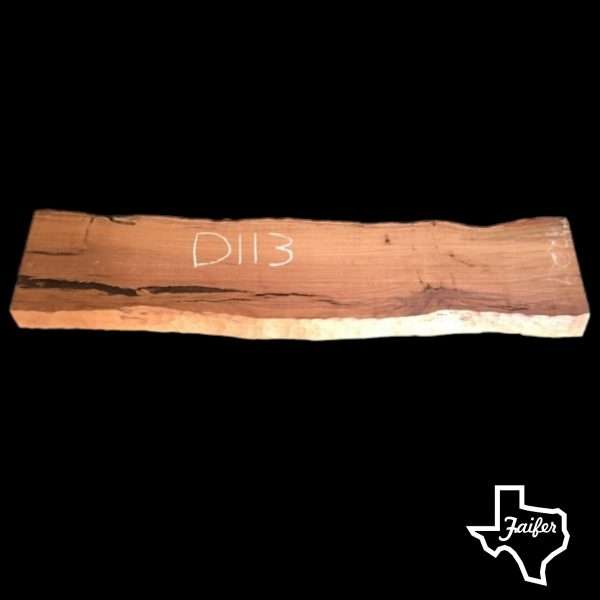 D113 Mesquite Live Edge Slab