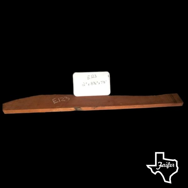 E123 Mesquite Live Edge Slab