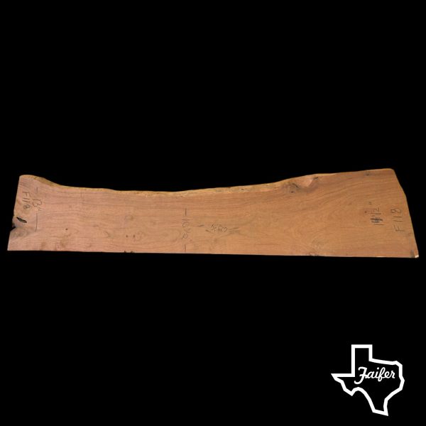 F118 Mesquite Live Edge Slab