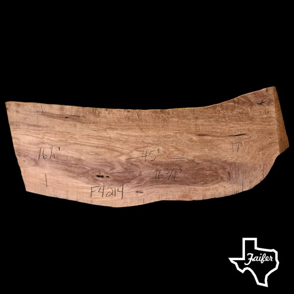 F4214 Mesquite Live Edge Slab