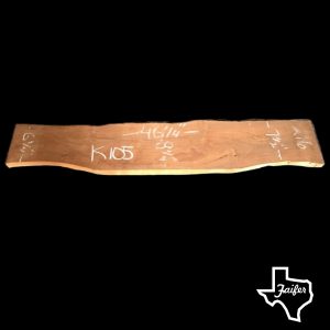 K105 Mesquite Live Edge Slab