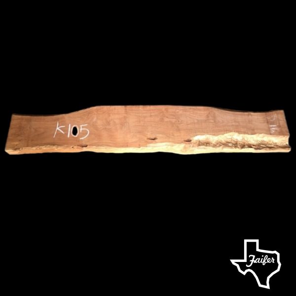 K105 Mesquite Live Edge Slab