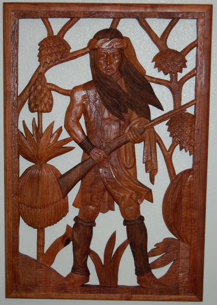 Unique Hand-Carved Mesquite Wood Gift