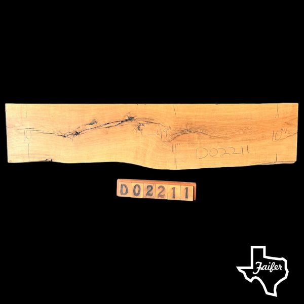 D02211 Mesquite Live Edge Slab