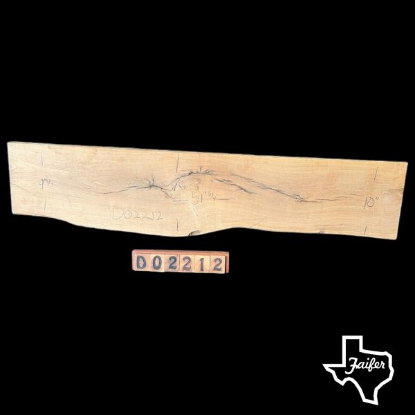 D02212 Mesquite Live Edge Slab