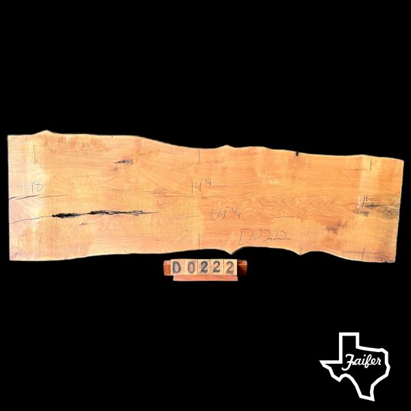 D0222 Mesquite Live Edge Slab