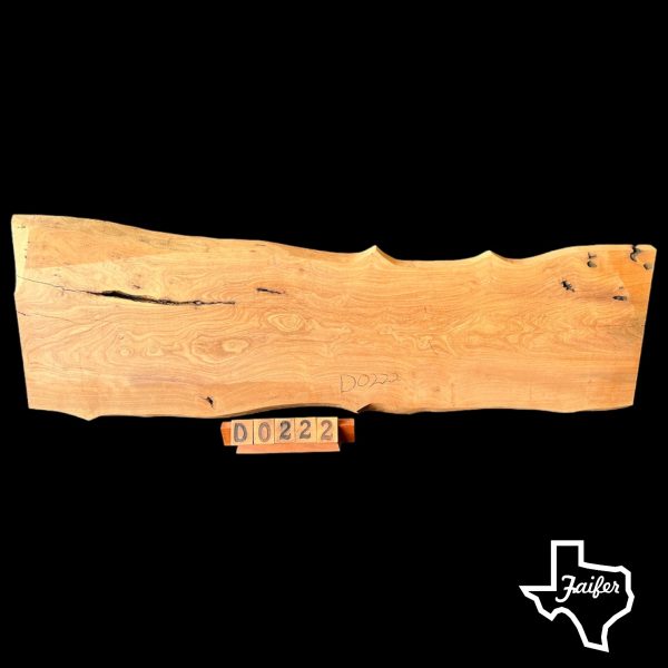 D0222 Mesquite Live Edge Slab