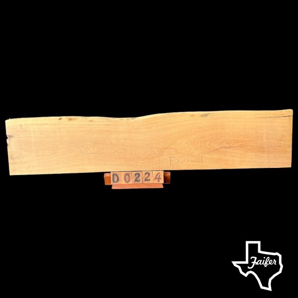 D0224 Mesquite Live Edge Slab