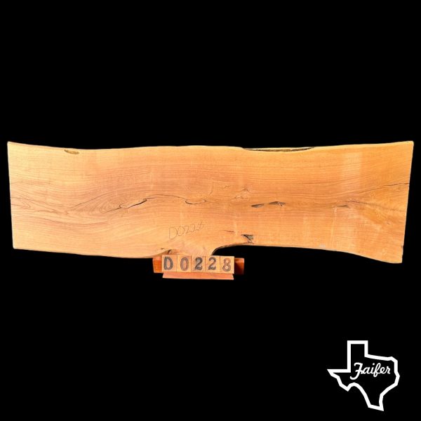 D0228 Mesquite Live Edge Slab