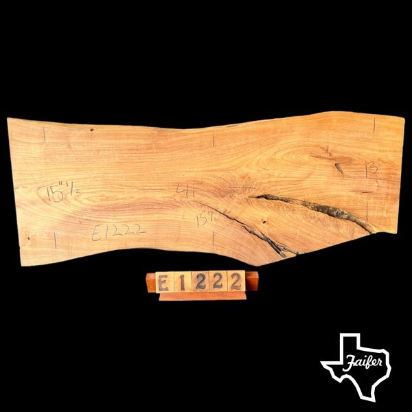 E1222 Mesquite Live Edge Slab