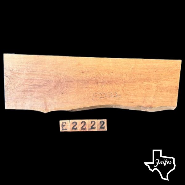 E2222 Mesquite Live Edge Slab