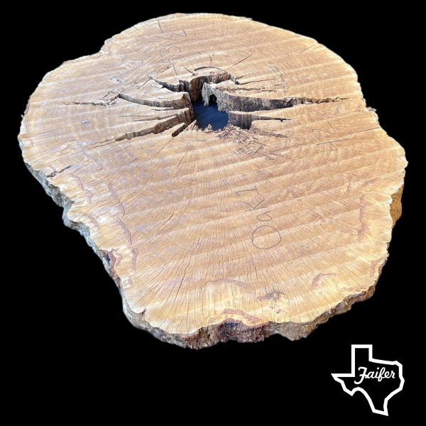 Round Oak Slab