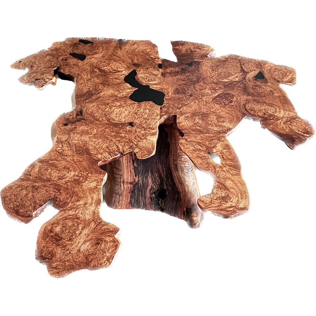 Mesquite Burl Coffee Table
