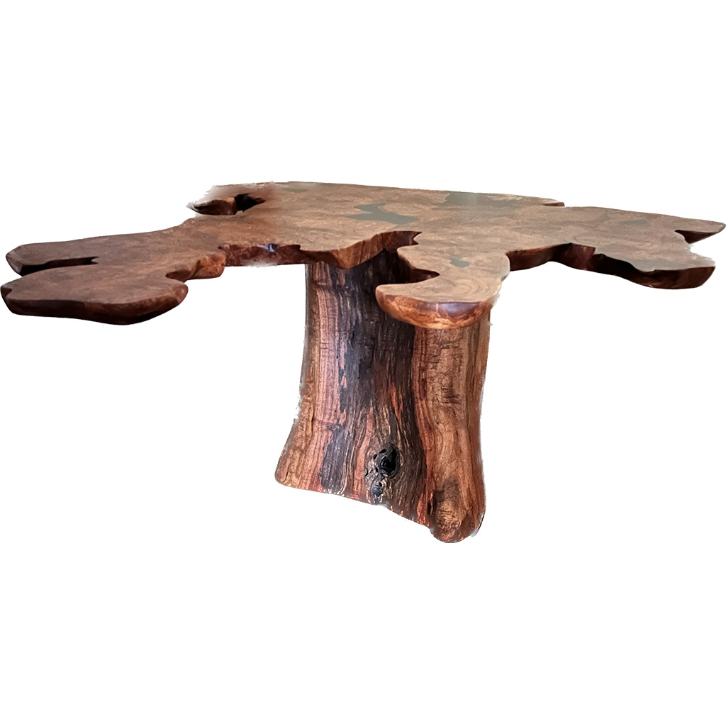 Mesquite Burl Coffee Table