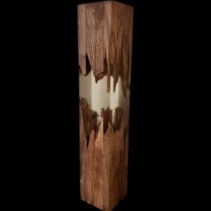 Mesquite/Epoxy Table Lamp