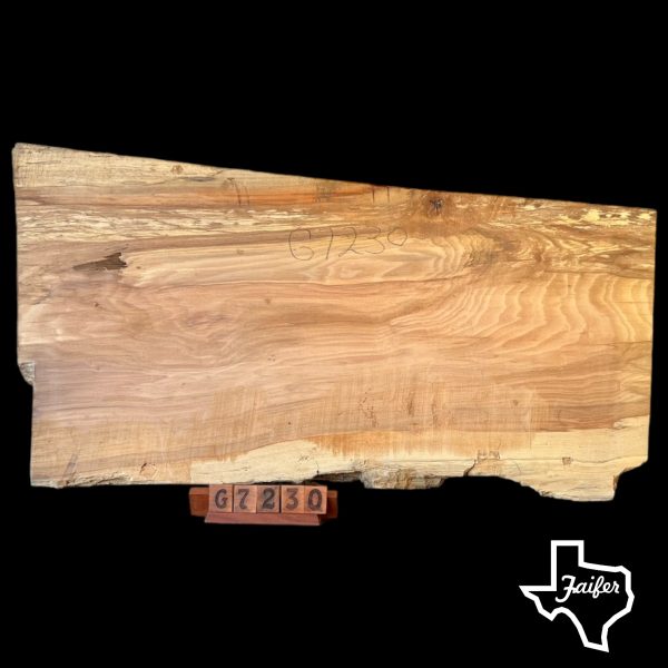 G7230 Pecan Live Edge Slab