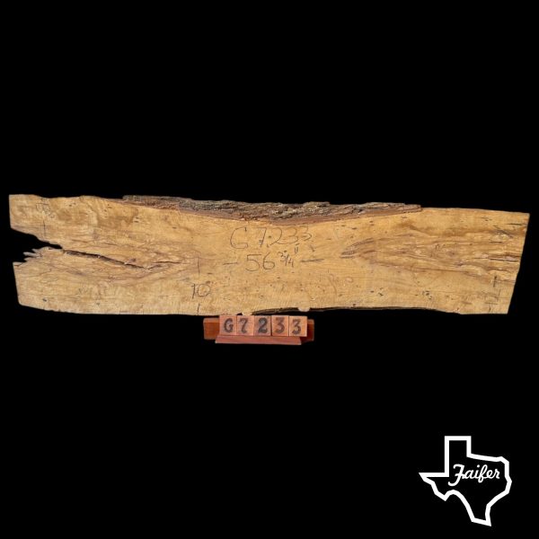 G7233 Pecan Live Edge Slab