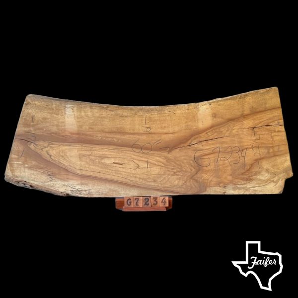 G7234 Pecan Live Edge Slab