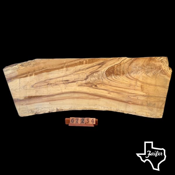 G7234 Pecan Live Edge Slab