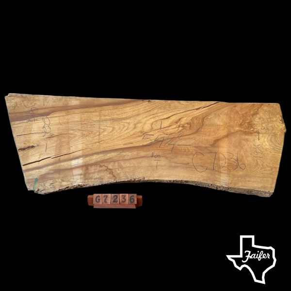 G7236 Pecan Live Edge Slab