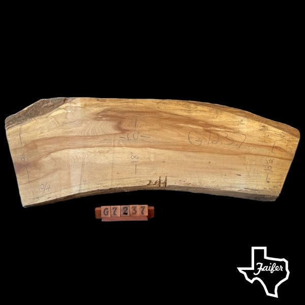 G7237 Pecan Live Edge Slab