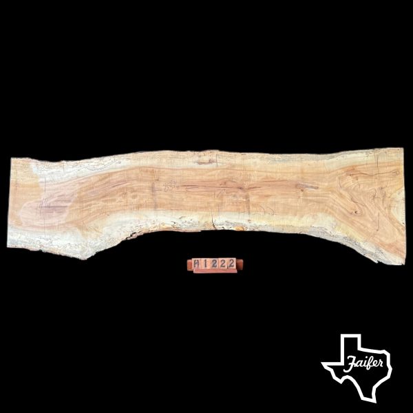 H1222 Pecan Live Edge Slab