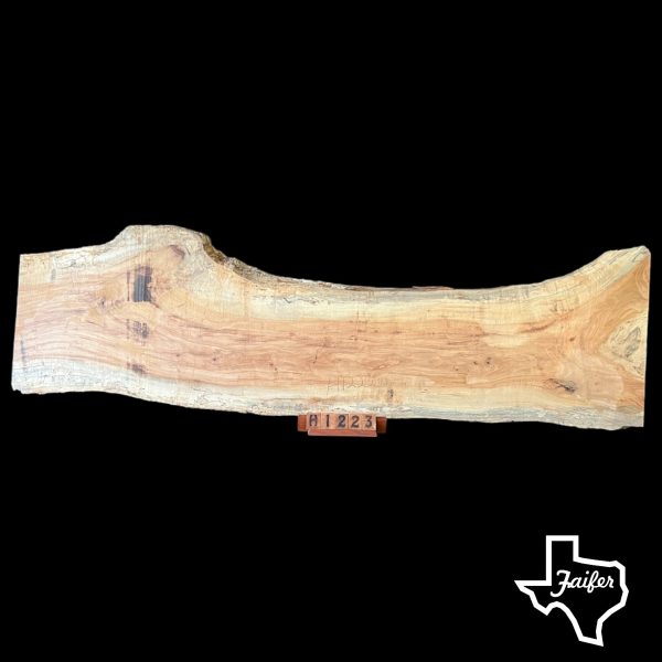 H1223 Pecan Live Edge Slab