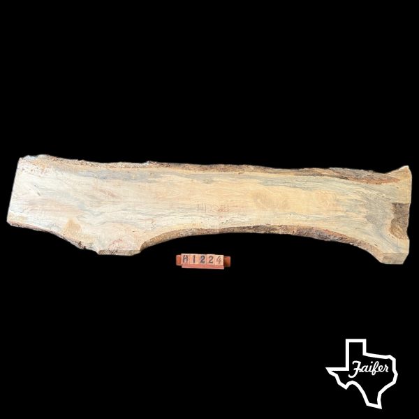 H1224 Pecan Live Edge Slab