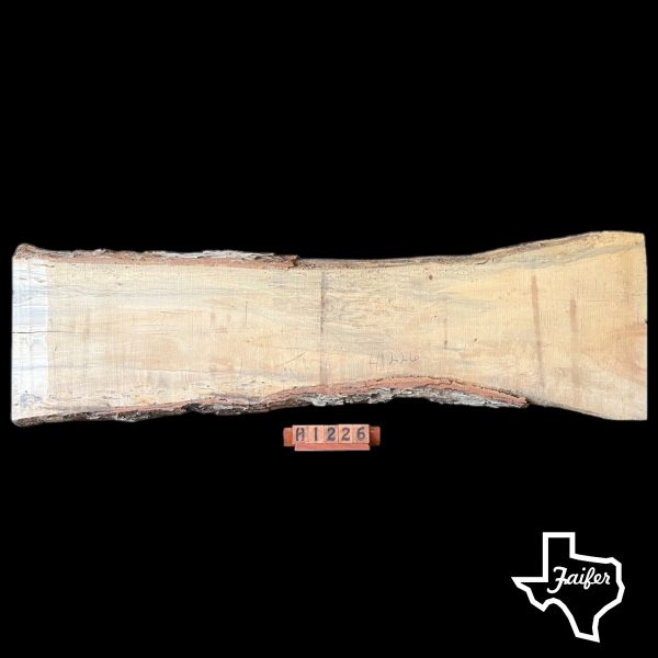 H1226 Pecan Live Edge Slab