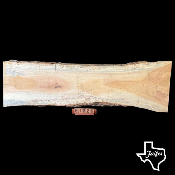 H1228 Pecan Live Edge Slab