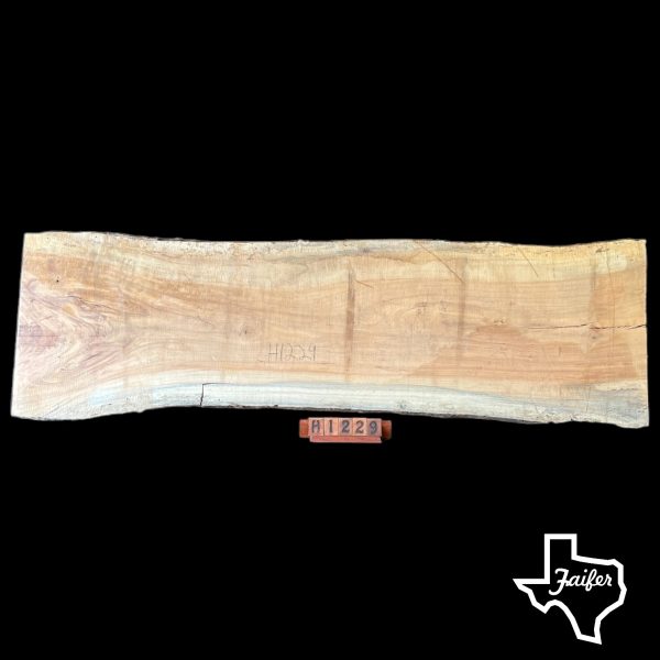 H1229 Pecan Live Edge Slab