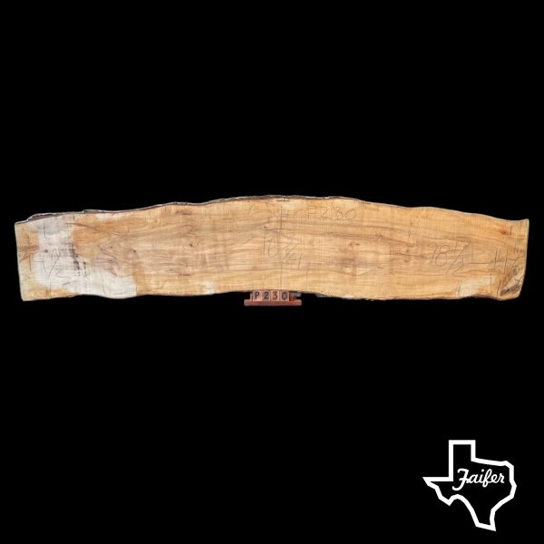 P230 Pecan Live Edge Slab