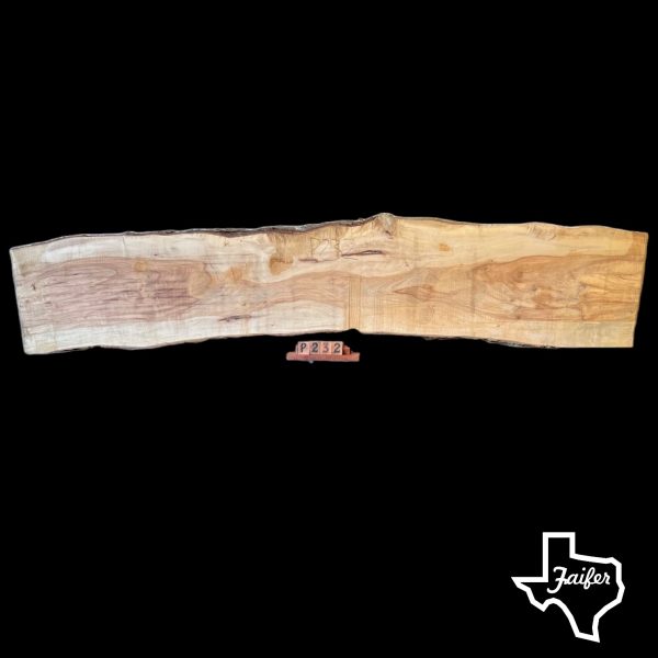 P232 Pecan Live Edge Slab