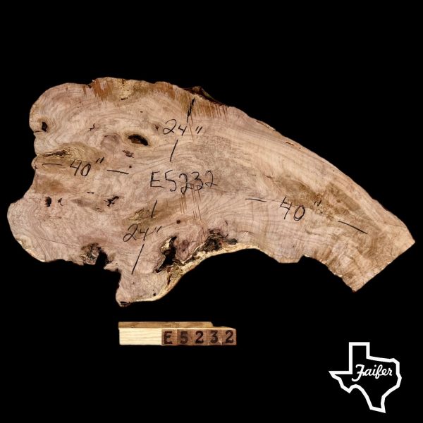 E5232 Mesquite Slab Burl