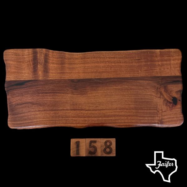 158 Live Edge Charcuterie Cutting Board