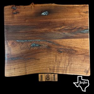 181 Live Edge Charcuterie Cutting Board