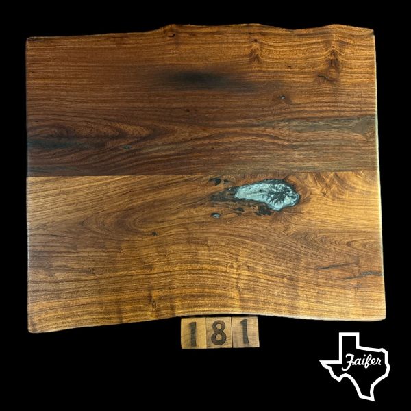 181 Live Edge Charcuterie Cutting Board