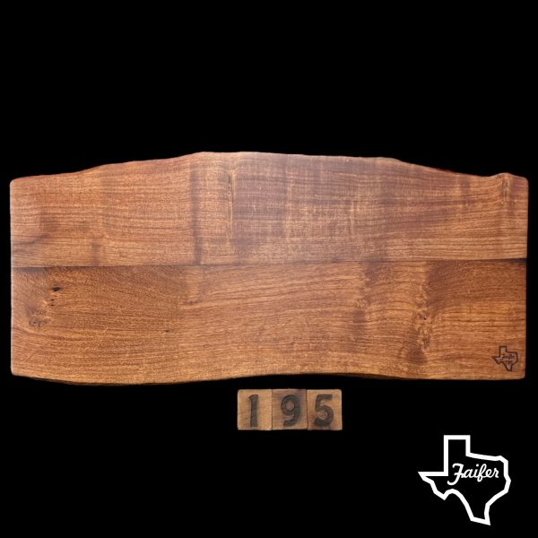 195 Live Edge Charcuterie Cutting Board